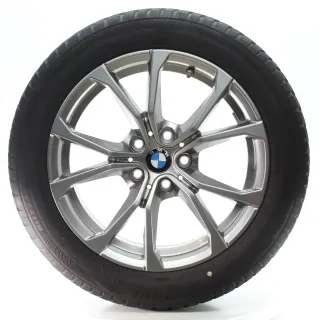 BMW 3er G20 G21 Winterräder V-Speiche 776 Ferricgrey 225/50R17 DOT23 6883518 - Bild 4