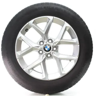 BMW X1 U11 X2 U10 Winterräder Y-Speiche 896 Continental 205/65R17 100H 6898299 - Bild 3
