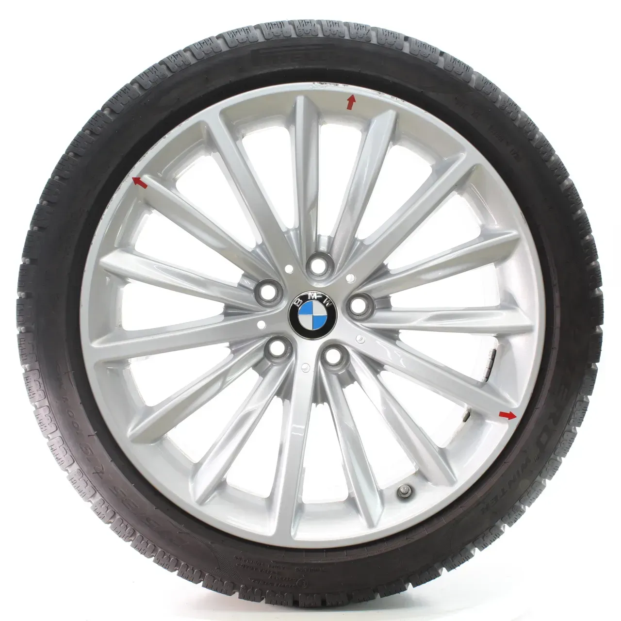 BMW 5er G30 G31 Winterräder Vielspeiche 633 Pirelli 245/40R19-275/35R19 6863419 - Bild 1