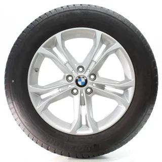 BMW X3 G01 X4 G02 Winterräder Doppelspeiche 688 Bridgestone 225/60R18 6876918 - Bild 1