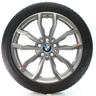 BMW 1er F40 2er F44 Winterräder Y-Speiche 711 M Goodyear205/45R18 DOT23 6877550 - Bild 2