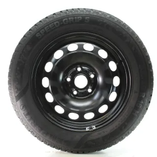 Skoda Octavia NX Winterräder Stahl Semperit 205/60R16 92H DOT24 5Q0601027BQ - Bild 4