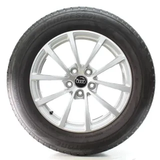 Audi A6 4K C8 Winterräder 10 Speichen Bridgestone 225/60R17 DOT24 4K0601025 - Bild 1