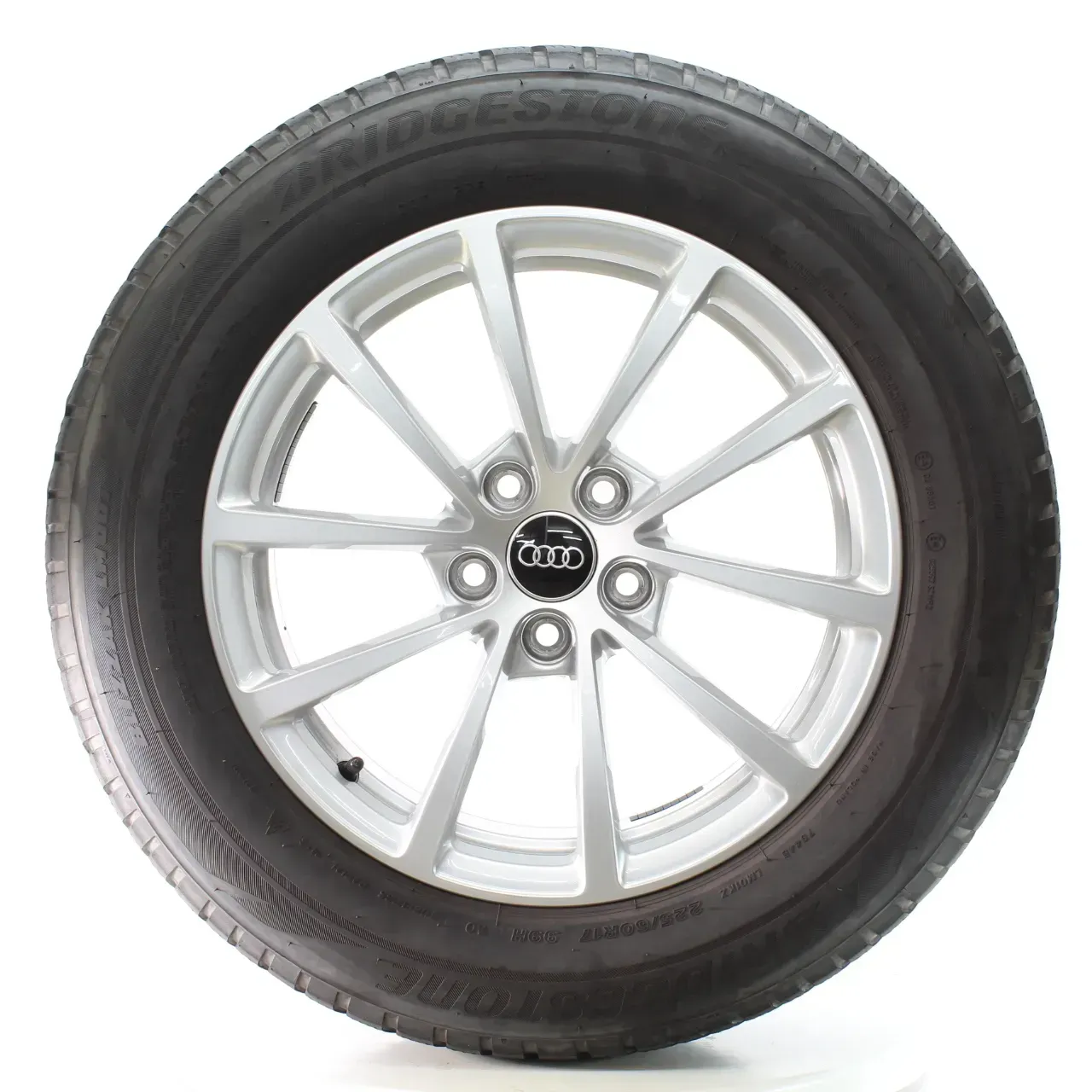 Audi A6 4K C8 Winterräder 10 Speichen Bridgestone 225/60R17 DOT24 4K0601025 - Bild 1