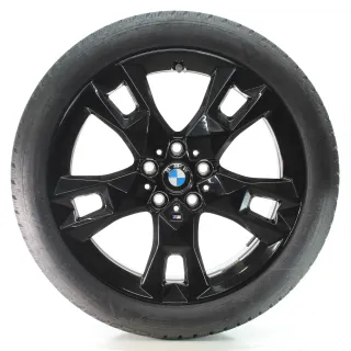BMW 1er F70 Winterräder M Sternspeiche 968 Goodyear 195/50R18 93H DOT25 5A45271 - Bild 2