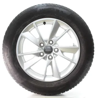Audi A4 8W Winterräder 5-Arm-Facetten Conti 205/60R16 92H DOT24 8W0601025B - Bild 3