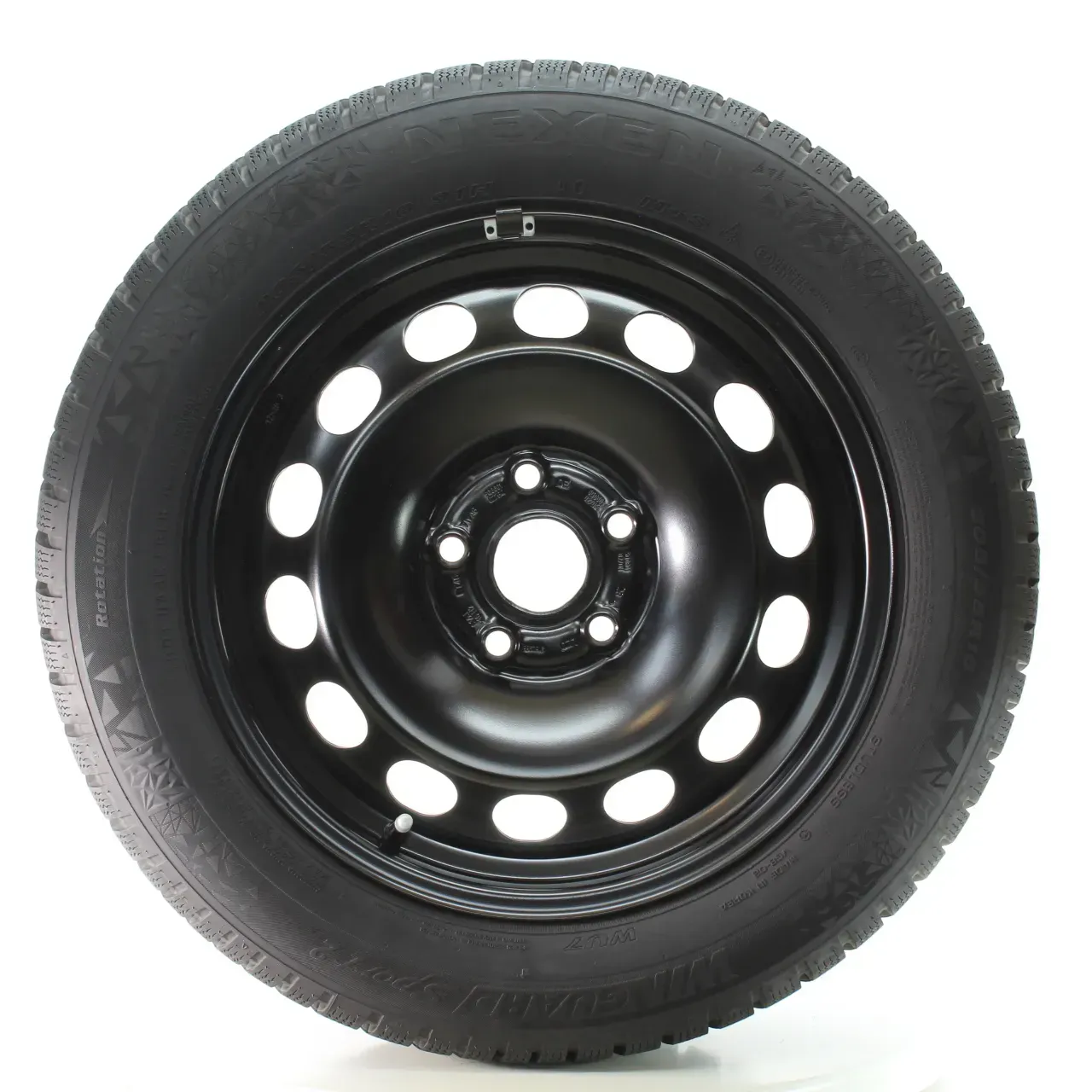 VW Golf VIII CD1 CG5 Winterräder Stahl Nexen 205/55R16 91H DOT24 5Q0601027BQ - Bild 1