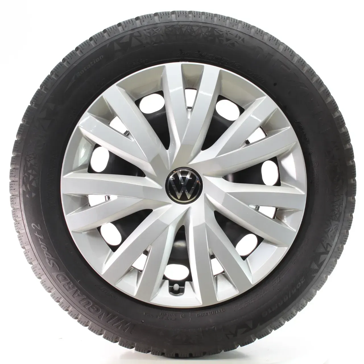 VW Golf 8 VIII CD1 CG5 Winterräder Stahl Nexen 205/55R16 91H DOT24 5Q0601027DN - Bild 1