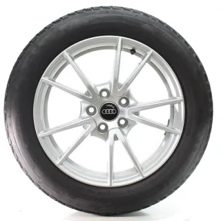 Audi A5 B10 FU Winterräder 5-Doppelspeichen Goodyear 215/55R17 DOT24 8B3601025A - Bild 3