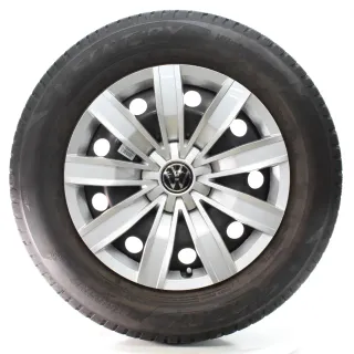VW Tiguan AD1 Audi Q3 F3 Winterräder Stahl 215/65R17 99H DOT25 5QF601027J/R/T - Bild 1