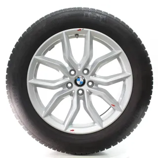 BMW X5 G05 X6 G06 Winterräder V-Speiche 734 Conti 265/50R19 110H DOT25 6880685 - Bild 3