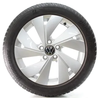 VW Golf 8 VIII CD1 Winterräder Belmont Bridgestone 205/50R17 DOT25 5H0601025B - Bild 3