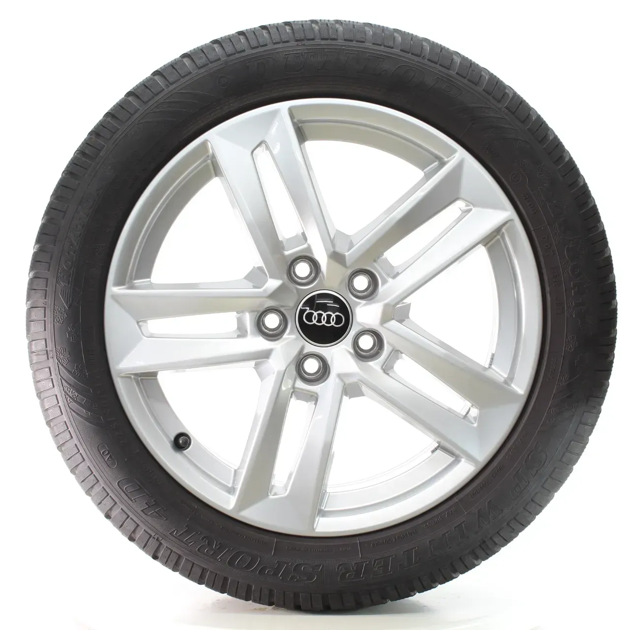 Audi A4 S4 8W Winterräder 5-Parallelspeichen Dunlop 225/50R17 DOT23 8W0601025P - Bild 1