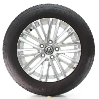 VW Golf VII 5G Winterräder Fortaleza Dunlop 205/60R16 96H DOT23 5G0601025AT - Bild 2