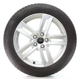 Audi A4 S4 8W Winterräder 5-Parallelspeichen Dunlop 225/50R17 DOT24 8W0601025P - Bild 2