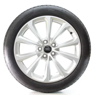 Audi A5 FU2 B10 Winterräder 5-Doppelspeichen Goodyear 235/45R18 DOT25 8B3601025D - Bild 2