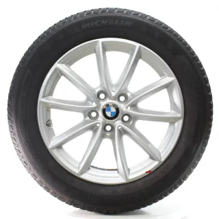 BMW X1 F48 X2 F39 Winterräder V-Speiche 560 Michelin 225/55R17 DOT24 6856061 - Bild 1