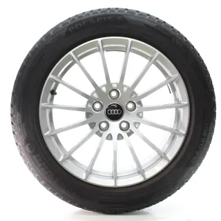 Audi A5 S5 F5 Winterräder 15-Speichen Barum Conti 225/50R17 DOT23 8W0601025AE - Bild 2
