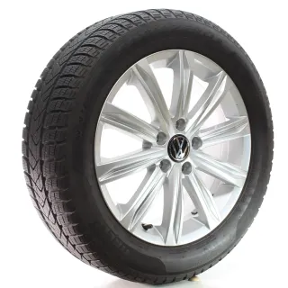 VW Touran 5T1 Winterräder Stockholm Pirelli 215/55R17 94H 5TA601025D - Bild 6