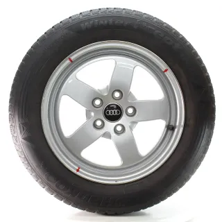 Audi A4 8W Winterräder 5-Speichen Hankook 205/60R16 92H 8W0601025 - Bild 2