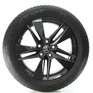 Skoda Superb III 3V Winterräder Markab Dunlop 215/55R17 98V DOT23 3V0601025BG - Bild 4