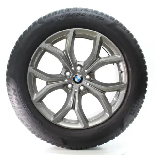 BMW X5 G05 X6 G06 Winterräder V-Speiche 735 Pirelli 265/50R19 110H 6883752 - Bild 3