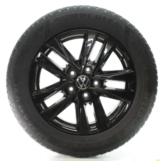 VW Multivan T7 ST Winterräder 5-Doppelspeiche Semperit Dunlop 215/60R17 7T007149 - Bild 1