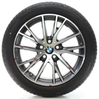 BMW 1er F40 2er F44 Winterräder Y-Speiche 489 Pirelli 195/55R17 92H 7849122 - Bild 2