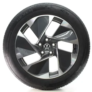 VW ID.3 E11 Winterräder East Derry Grau Glanz Nexen 215/55R18 DOT25 10A601025G - Bild 4