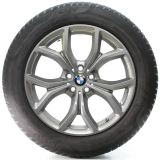 BMW X5 G05 X6 G06 Winterräder V-Speiche 735 Pirelli 265/50R19 DOT25 6883752 - Bild 3