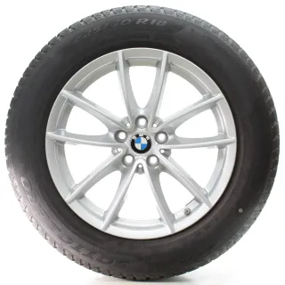 BMW X3 G01 X4 G02 Winterräder V-Speiche 618 Pirelli 225/60R18 104H DOT24 6880047 - Bild 1