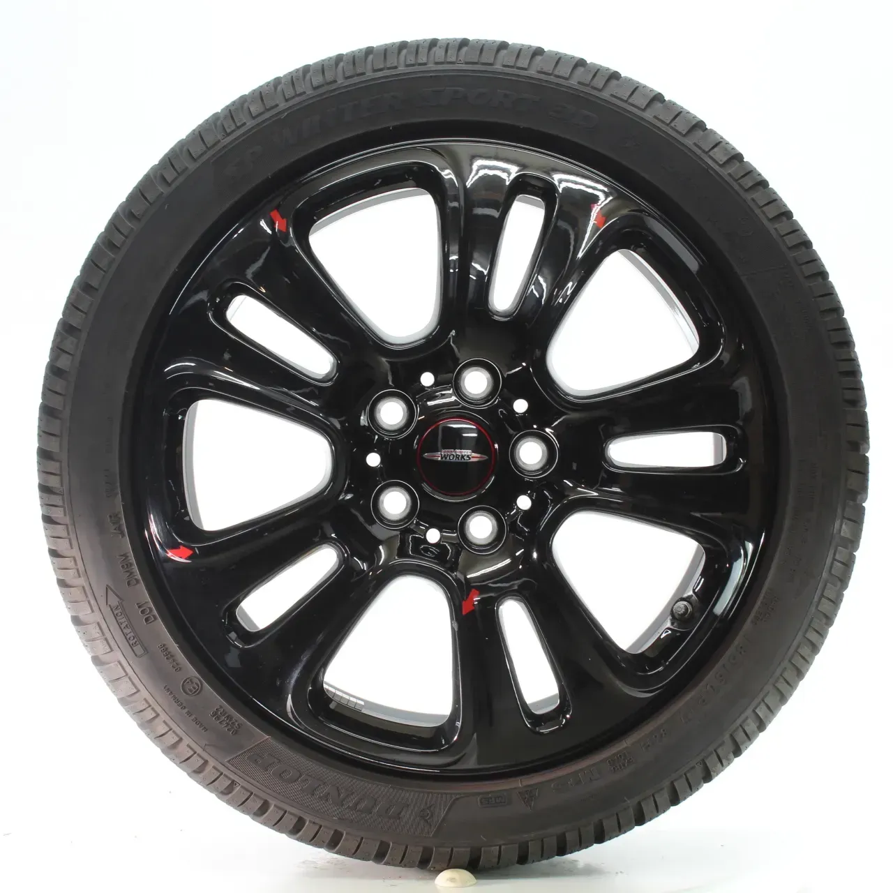 MINI Cooper F56 F55 F57 Winterräder JCW Double Spoke 510 185/50R17 6855119 - Bild 1