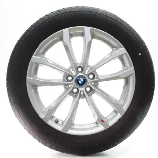 BMW X3 F97 X4 F98 Winterräder V-Speiche 691 Bridgestone 245/50R19 105V 6877325 - Bild 2