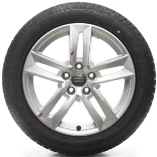 Audi A4 S4 8W Winterräder 5-Parallelspeichen Dunlop 225/50R17 DOT24 8W0601025P - Bild 2