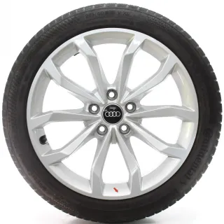 Audi A4 S4 8W Winterräder 5-V-Speichen Continental 245/40R18 DOT24 8W0601025H - Bild 3
