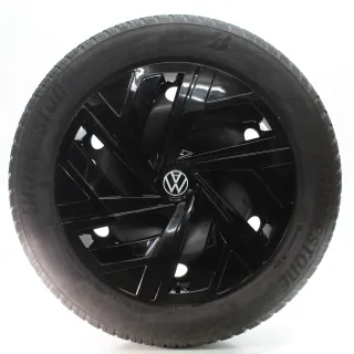 VW ID.4 E21 Winterräder Stahl Bridgestone 235/55R19 101T DOT24 1EA601027B - Bild 1