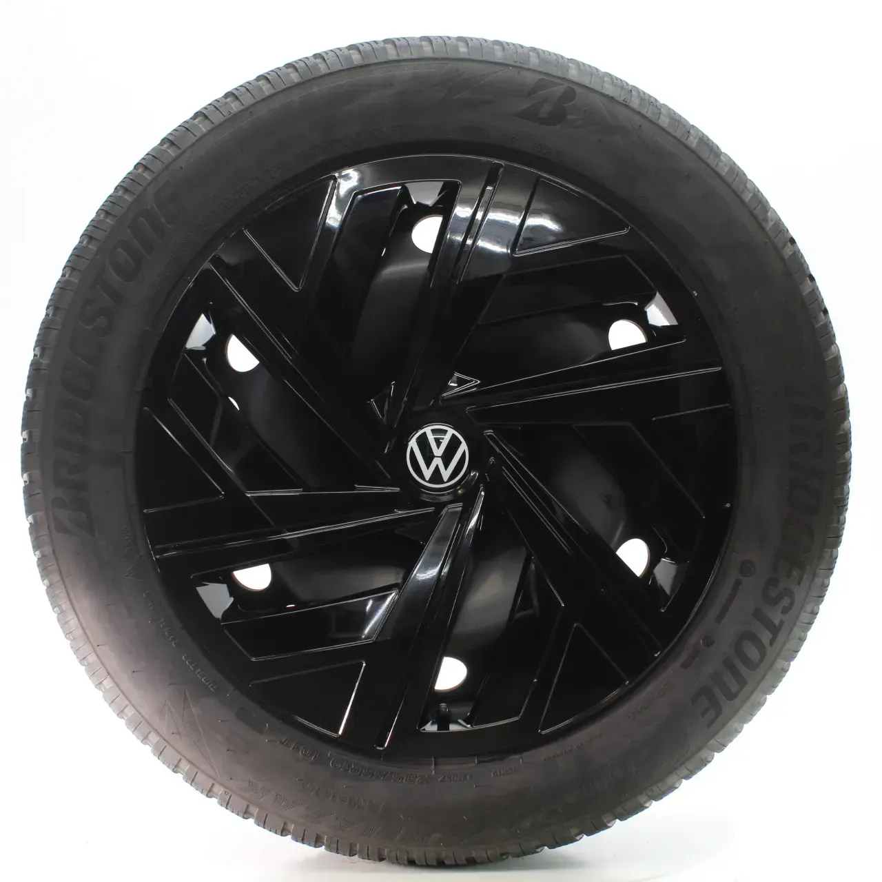 VW ID.4 E21 Winterräder Stahl Bridgestone 235/55R19 101T DOT24 1EA601027B - Bild 1