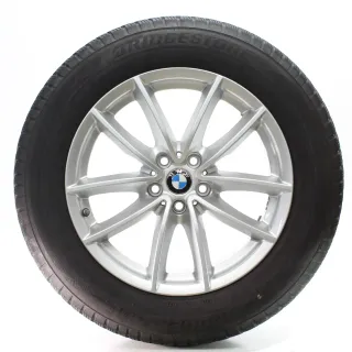 BMW X5 F95 G05 Winterräder V-Speiche 618 Bridgestone 255/55R18 - Bild 3
