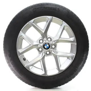 BMW X1 U11 X2 U10 Winterräder Y-Speiche 896 Continental 205/65R17 DOT23 6898299 - Bild 1