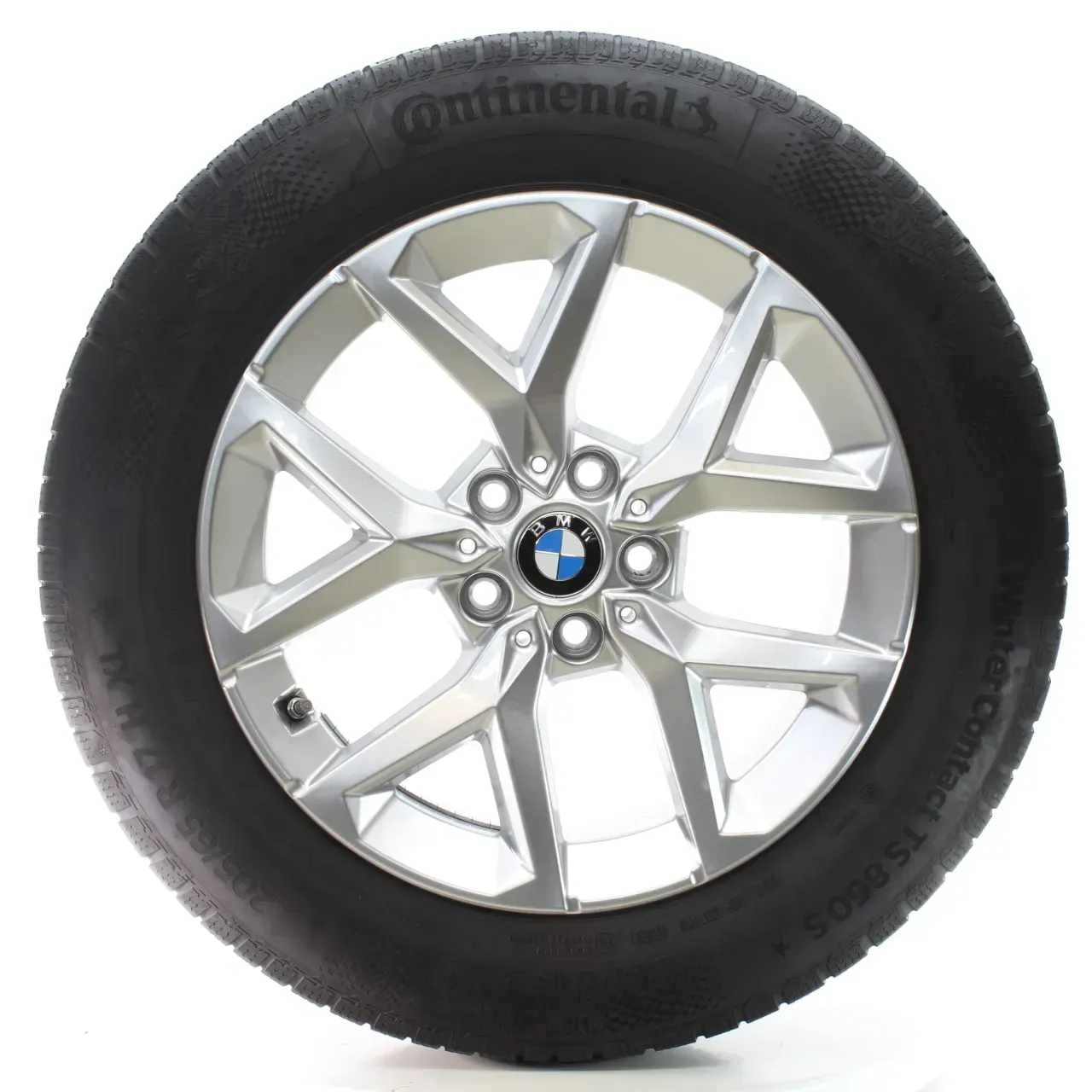 BMW X1 U11 X2 U10 Winterräder Y-Speiche 896 Continental 205/65R17 DOT23 6898299 - Bild 1
