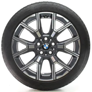 BMW 1er F70 2er F74 Winterräder Y-Speiche 974 Goodyear 225/45R18 DOT25 5A45266 - Bild 4
