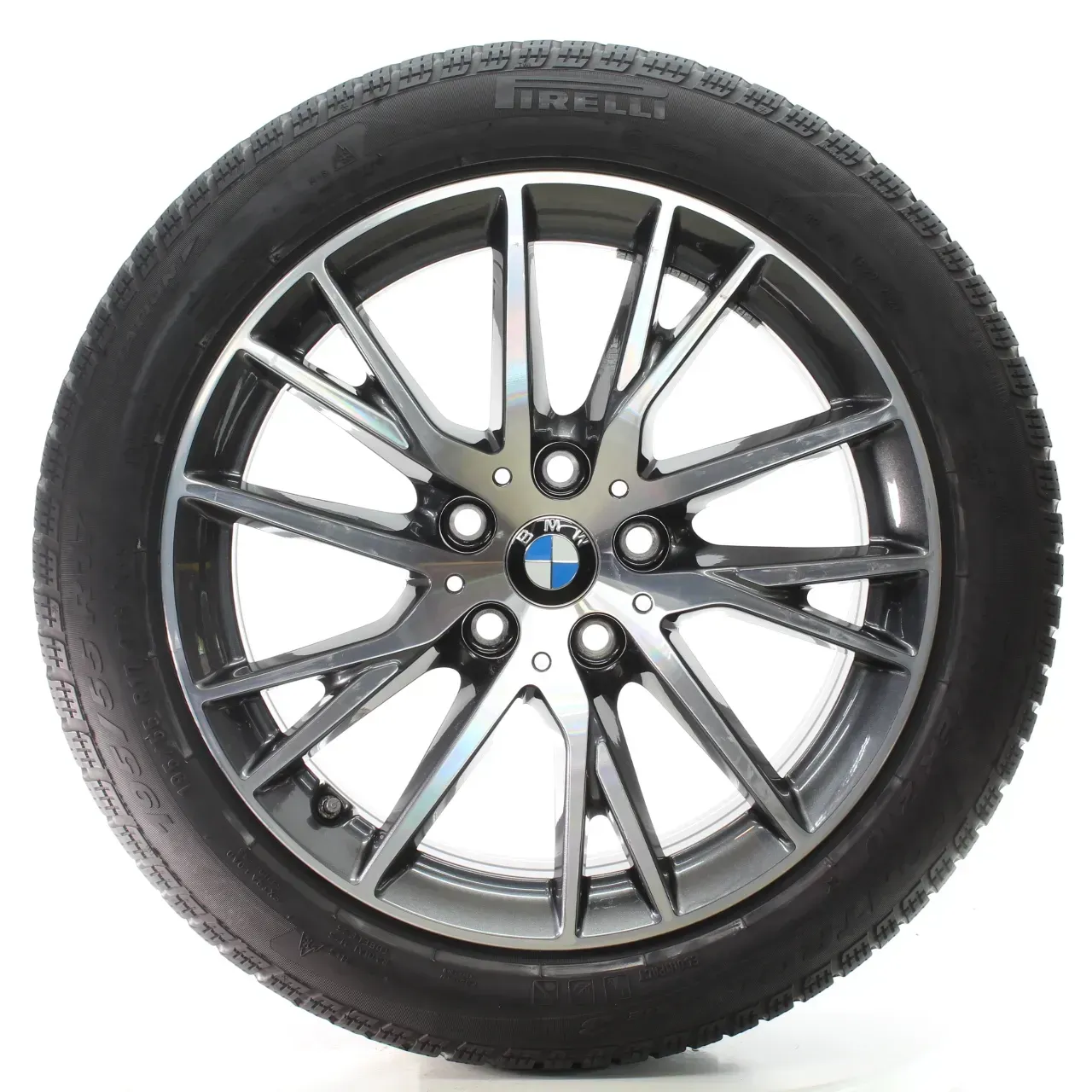 BMW 1er F40 2er F44 Winterräder Y-Speiche 489 Pirelli 195/55R17 92H 7849122 - Bild 1