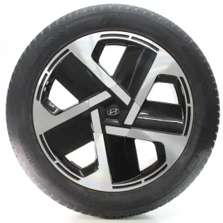 Hyundai Ioniq 9 Winterräder Schwarz Glanz Hankook 285/45R21 DOT25 52910-G0360 - Bild 1