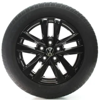 VW Multivan T7 ST Winterräder 5 Doppelspeichen Dunlop 215/60R17 DOT22 7T0071497 - Bild 1