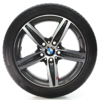 BMW 1er F20 F21 2er F23 Winterräder Sternspeiche 379 Conti 225/45R17 6850151 - Bild 4