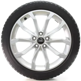 Audi A4 S4 8W Winterräder 10-Speichen V-Design 225/45R18 95H DOT22 8W0601025ED - Bild 3
