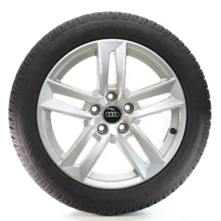 Audi A4 S4 8W Winterräder 5-Parallelspeichen Dunlop 225/50R17 DOT25 8W0601025P - Bild 3