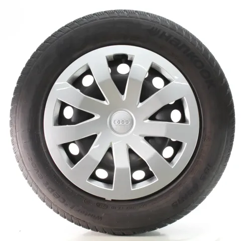 Background image for Audi A1 GB VW Polo 6 Winterräder Stahl Hankook 185/65R15 DOT25 2Q0601027AG/AS/BE