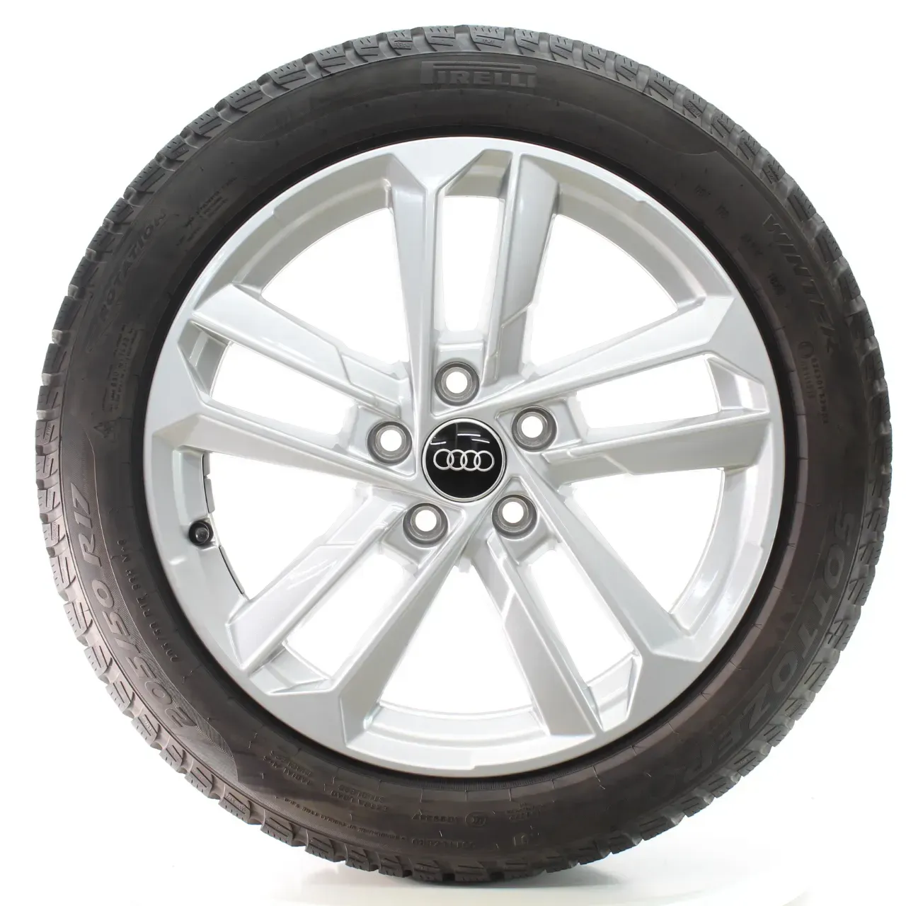 Audi A3 S3 8Y Winterräder 5-Arm-Doppelspeiche Pirelli 205/50R17 DOT25 8Y0601025L - Bild 1