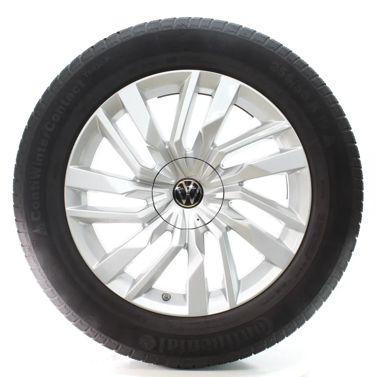 VW Touareg CR7 Winterräder Osorno Continental 255/55R19 111H DOT25 760601025E - Bild 1